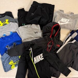 Nike and Under Armour Kids Clothing Bundle